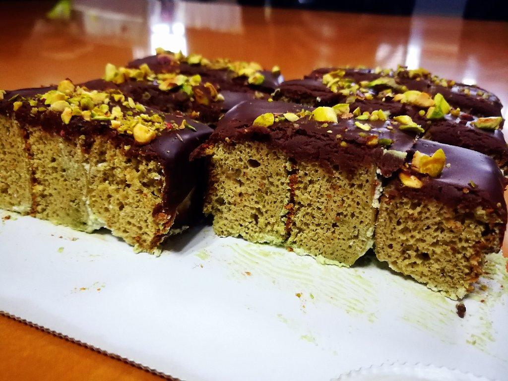 巧克力夹心方块蛋糕