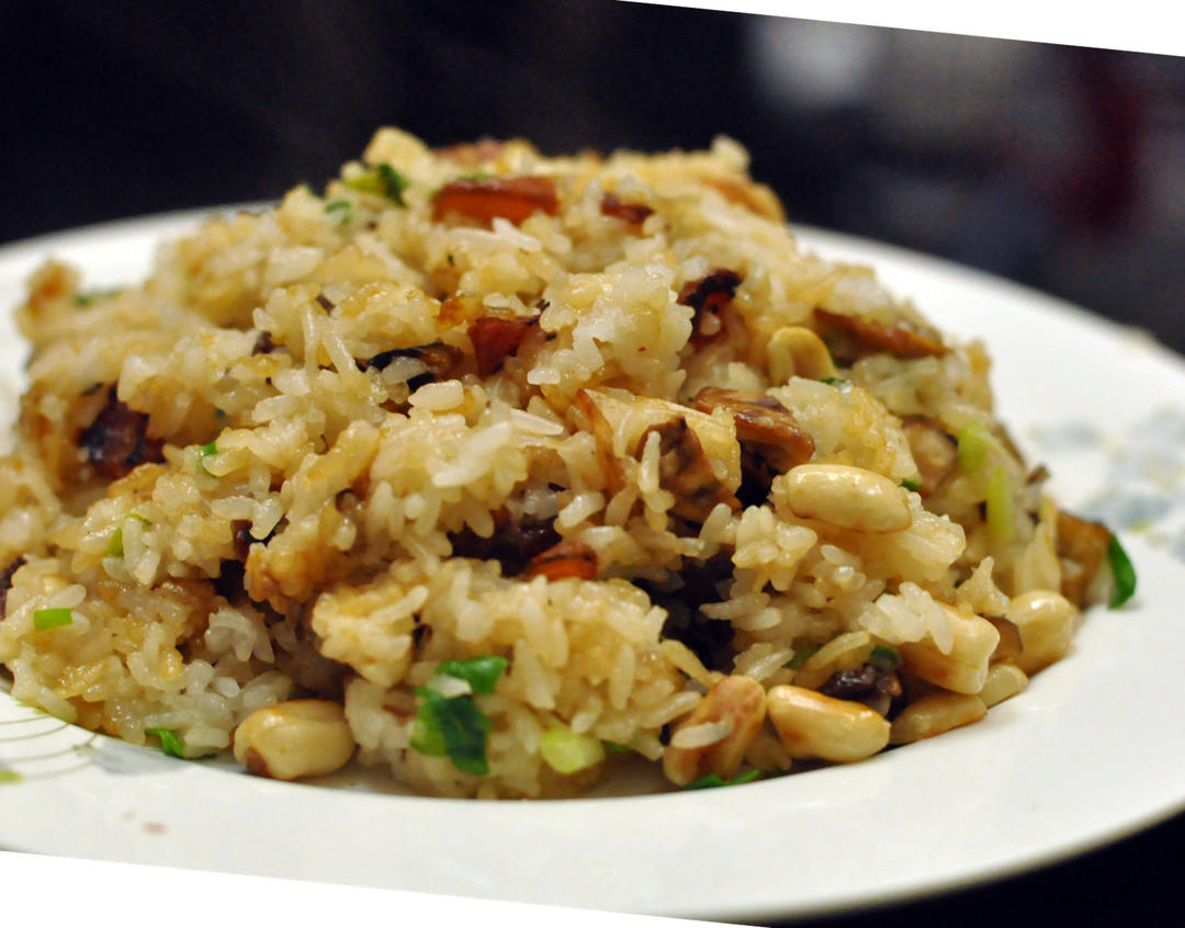 生炒糯米饭的做法