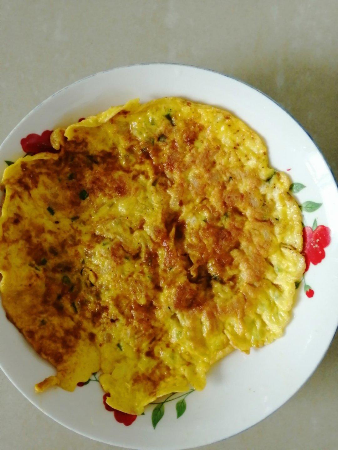 辅食瑶柱鸡蛋饼