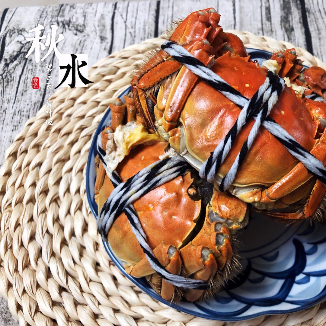 清蒸大闸蟹