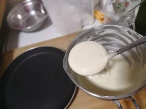 【快手早餐】好七的豆腐酸奶无油松饼的做法 步骤7