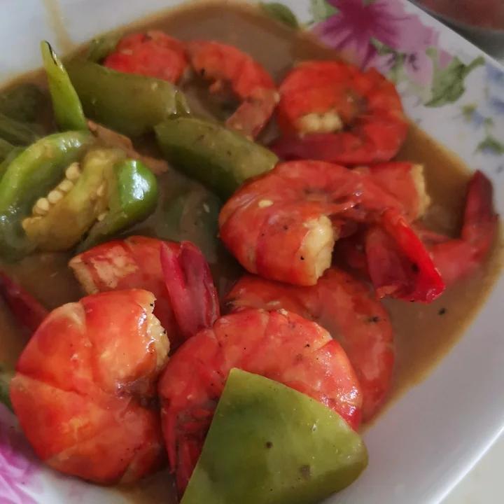 咖喱虾<绝对好吃>