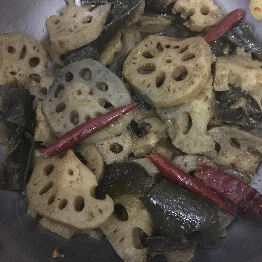 香辣藕片海带片-比绝味好吃！
