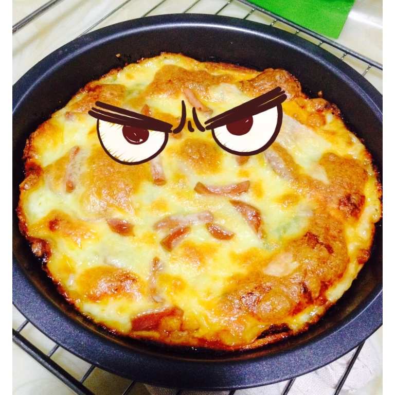 自制厚底披萨面饼