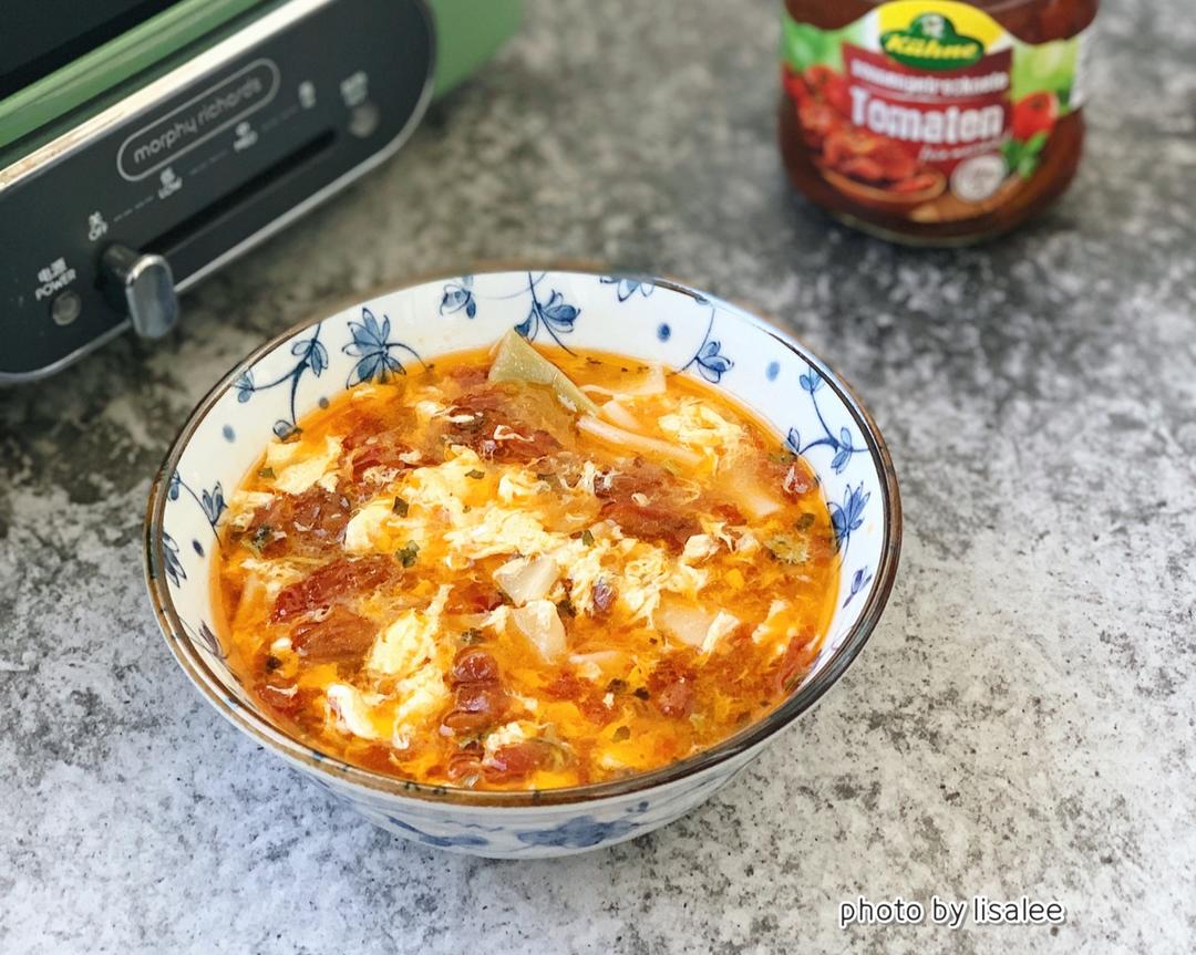 西红柿面片汤的做法