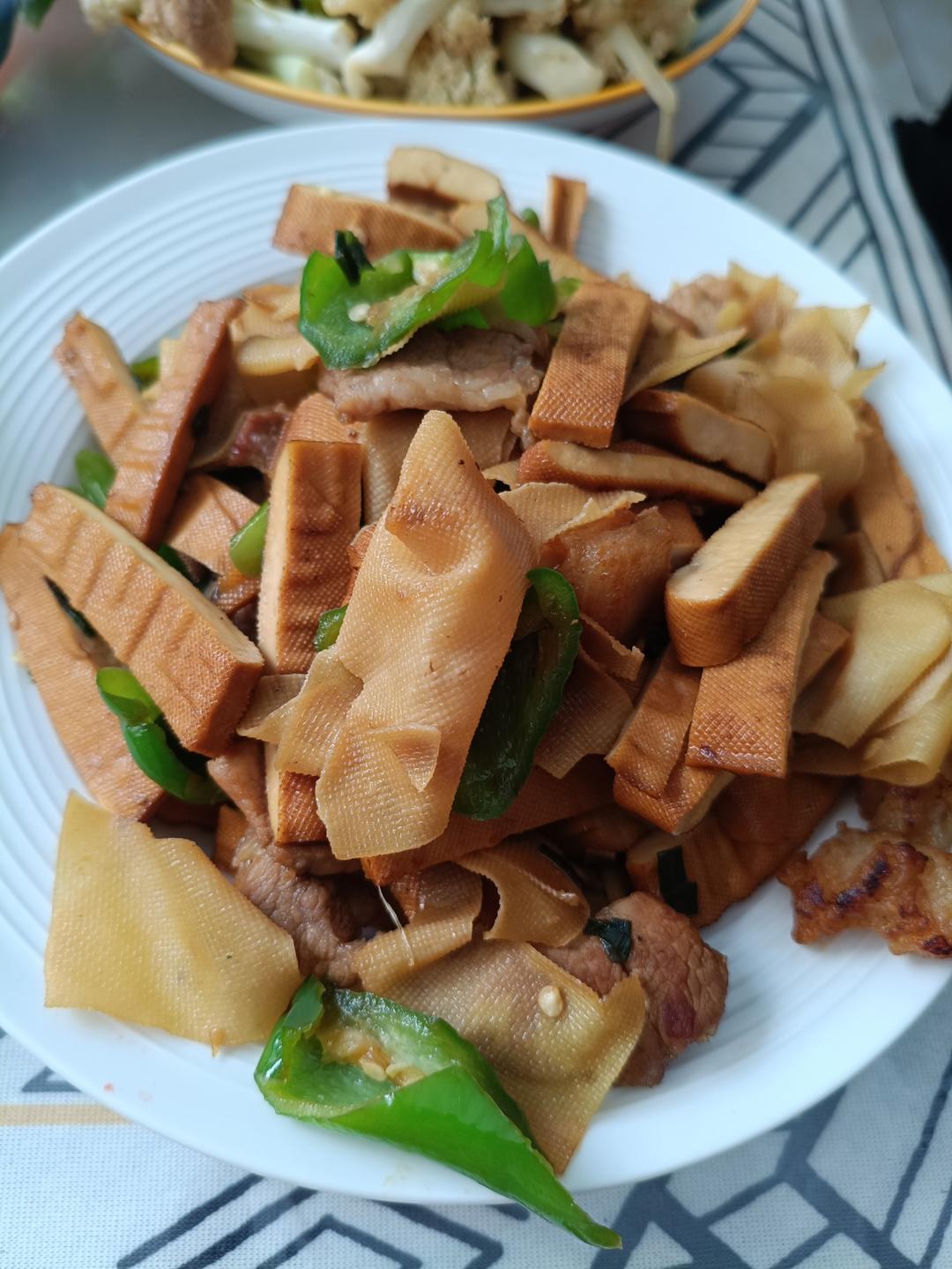 香干炒青椒
