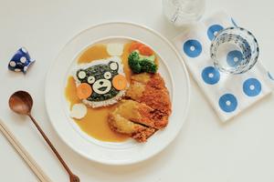 熊本熊咖喱猪排饭的做法 步骤15