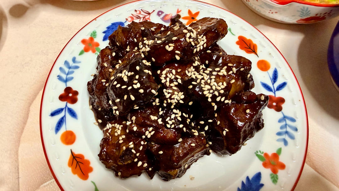 北鼎铸铁锅食谱｜青梅排骨