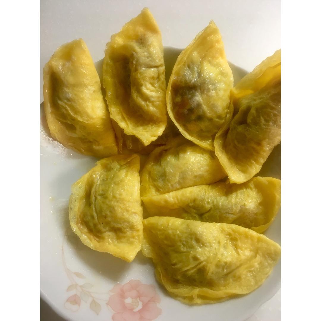 过年必备菜…蛋饺…