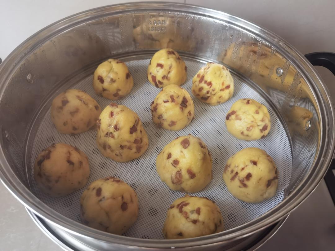 玉米面红枣小窝头