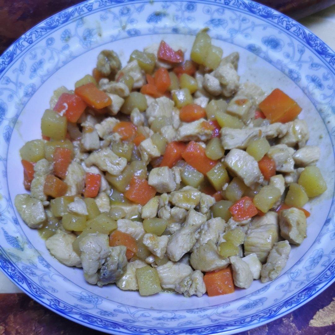 咖喱土豆鸡块