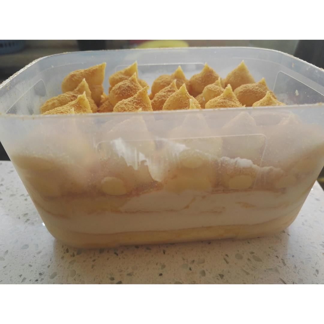 日式豆乳盒子蛋糕