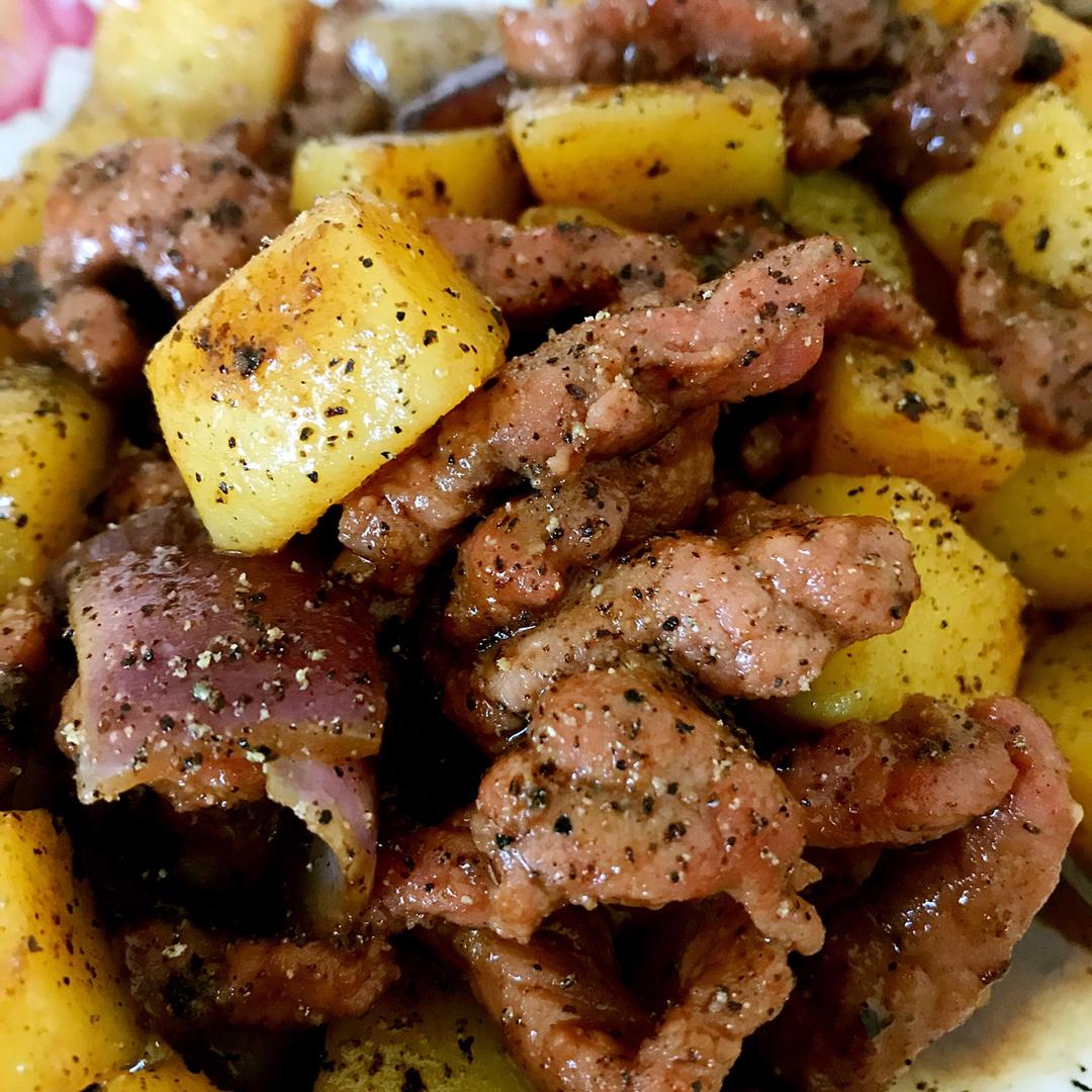 黑椒牛柳