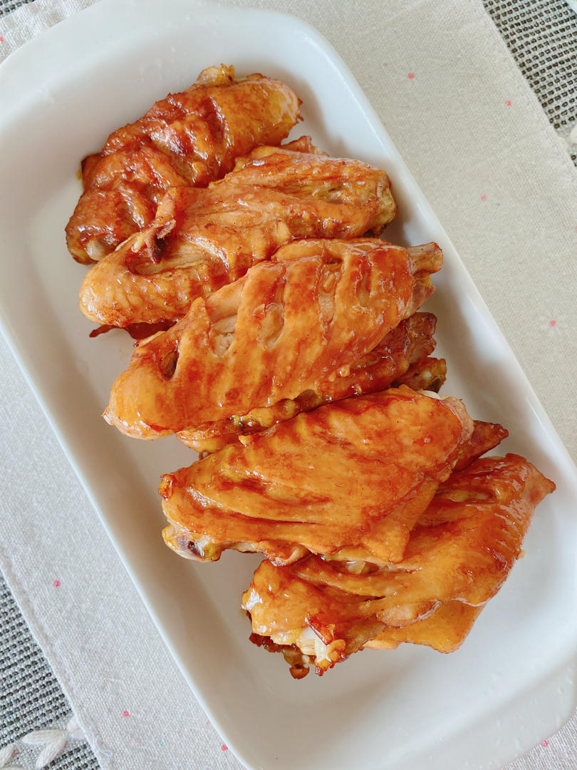 蒜香烤鸡翅｜又香又嫩