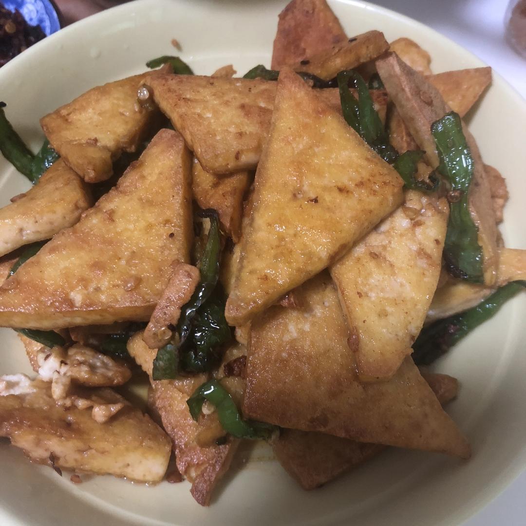 煎白豆腐