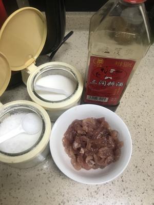 超级下饭的毛豆榨菜肉丝的做法 步骤3