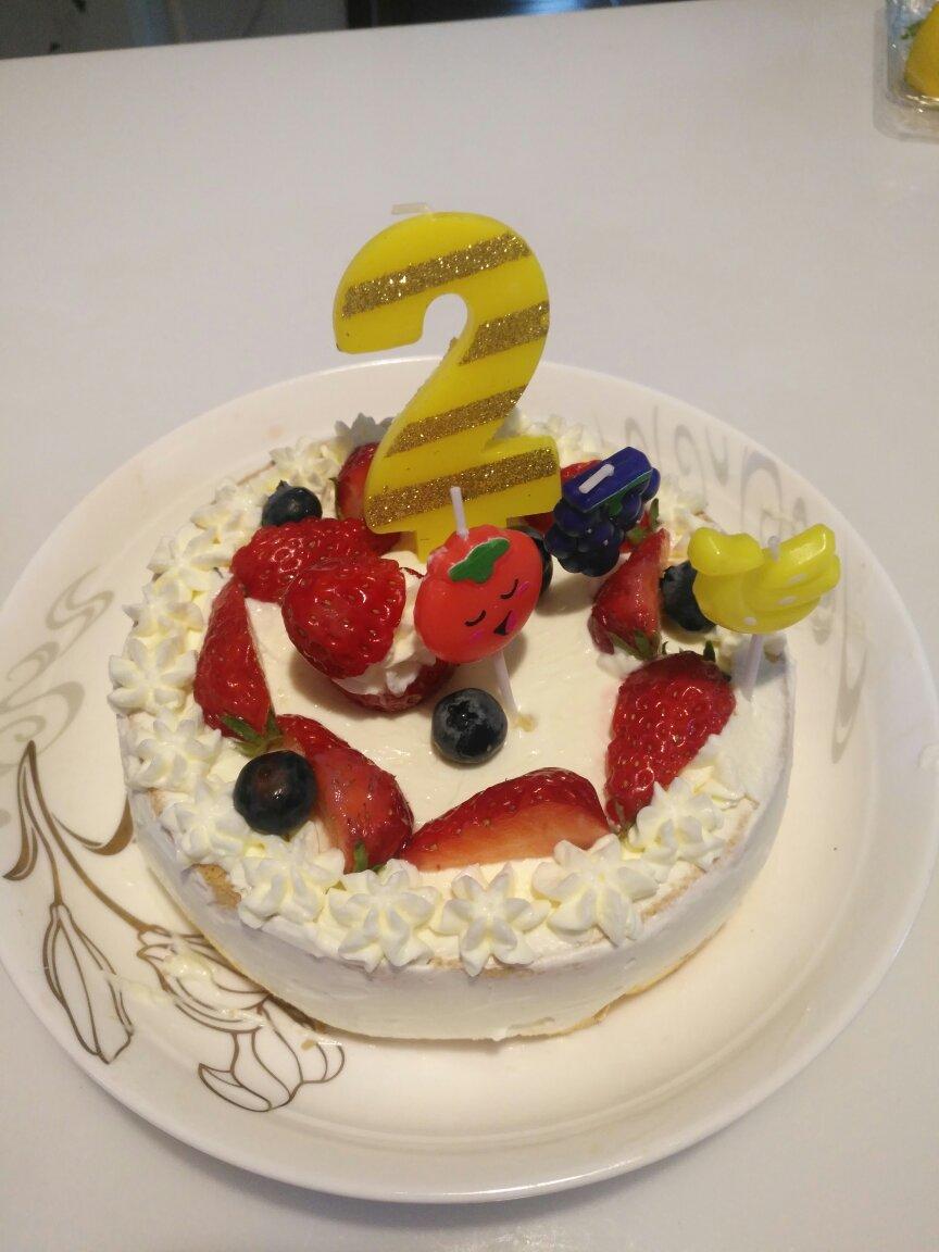 可可草莓裸蛋糕