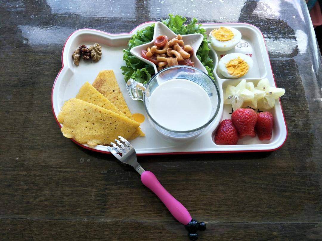 香甜玉米饼