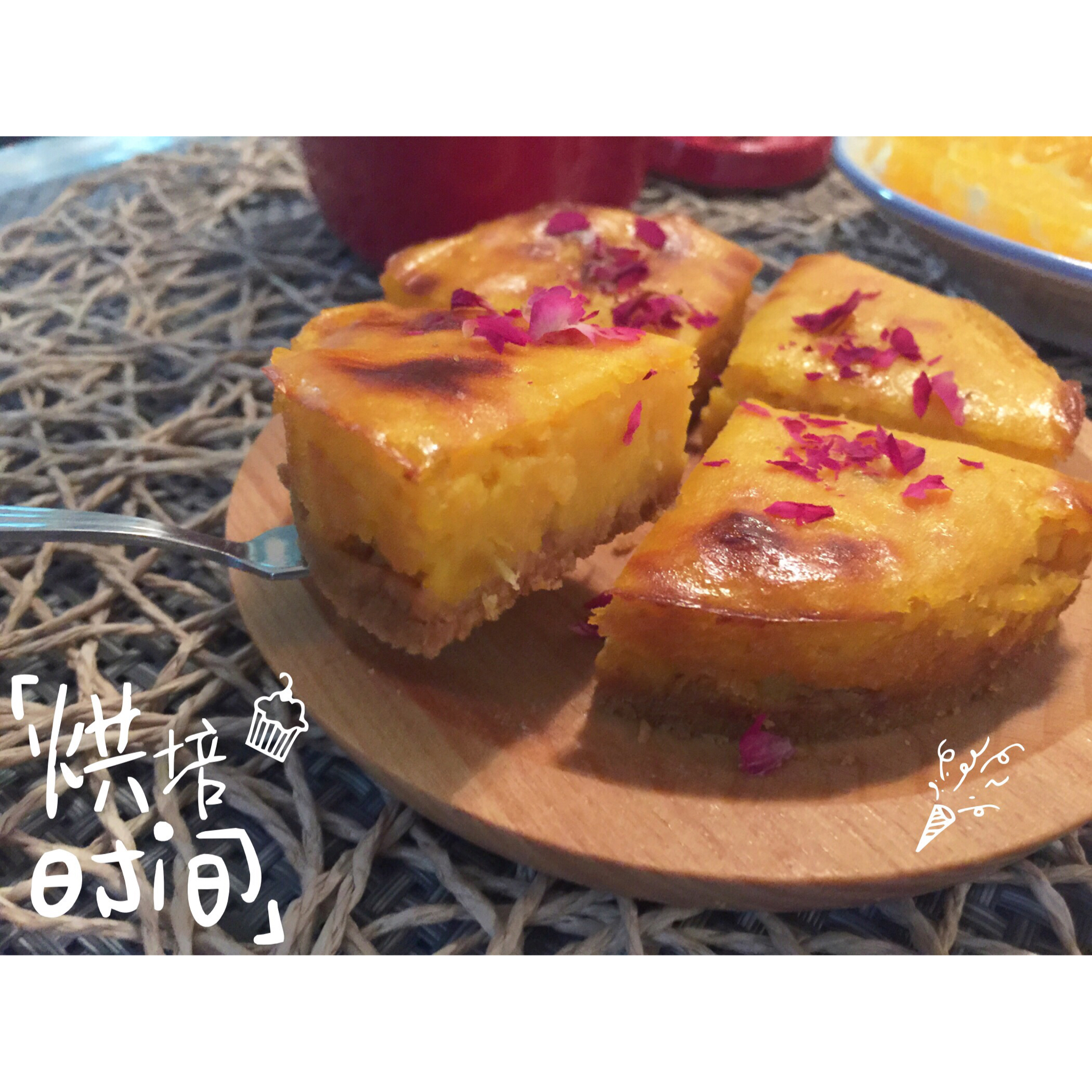 红薯蛋糕条♡sweet potato