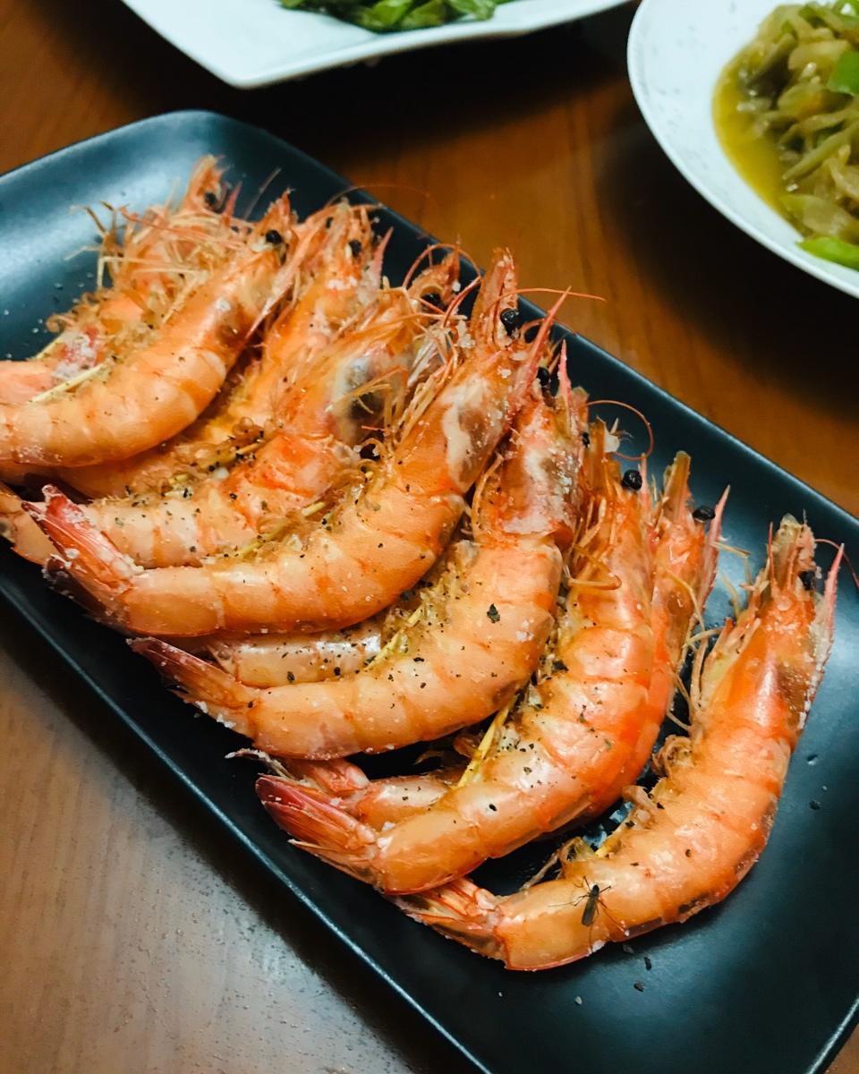 盐烤大虾