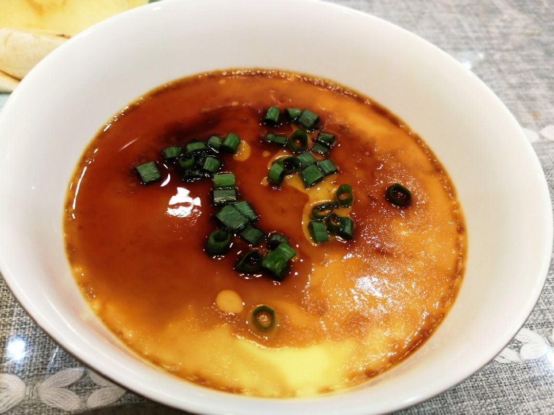 蒸蛋羹 Steamed Egg Pudding