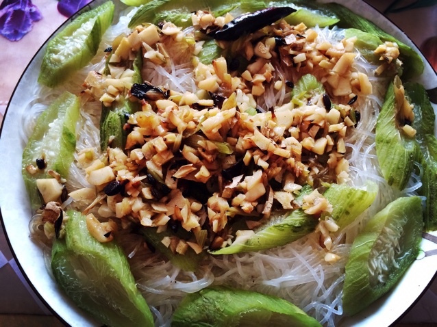 蒜茸粉丝蒸丝瓜