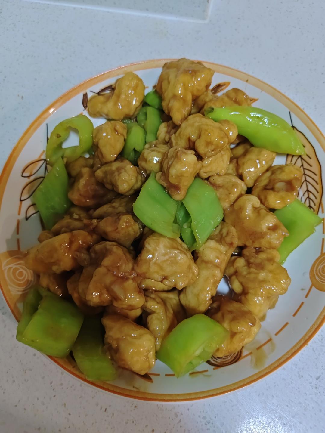 鸡胸肉溜肉段儿