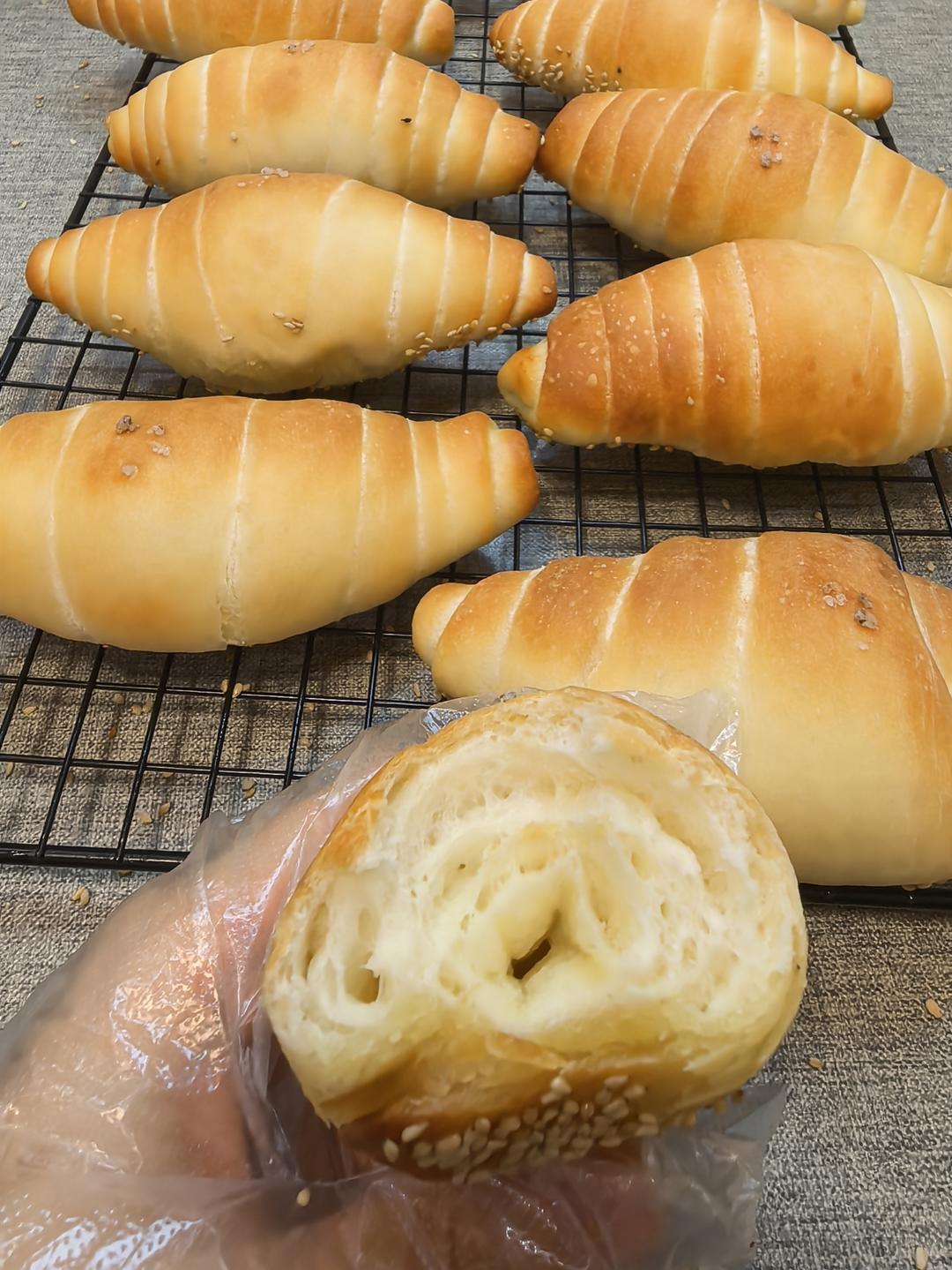 纯奶手撕吐司的做法 步骤1