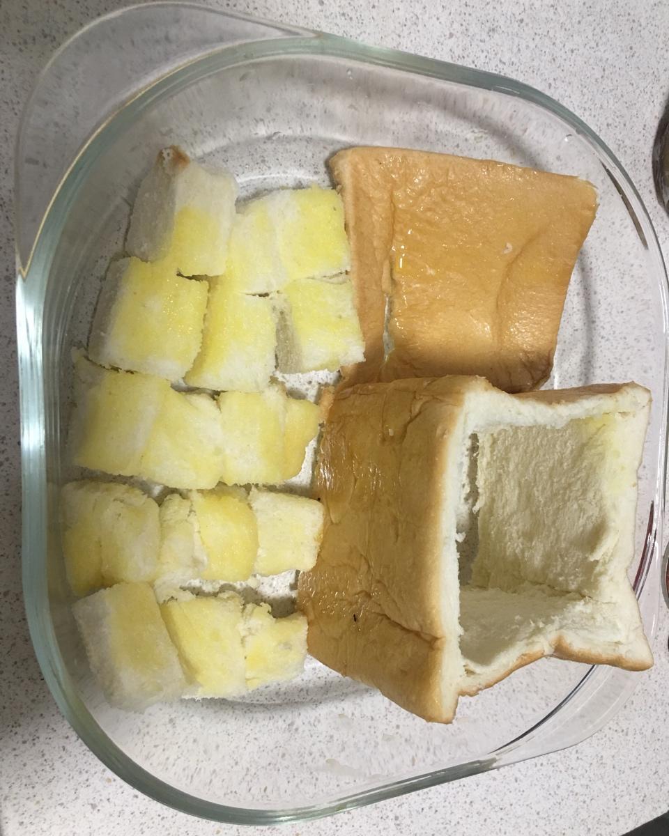 蜂蜜冰激凌厚多士（面包诱惑）