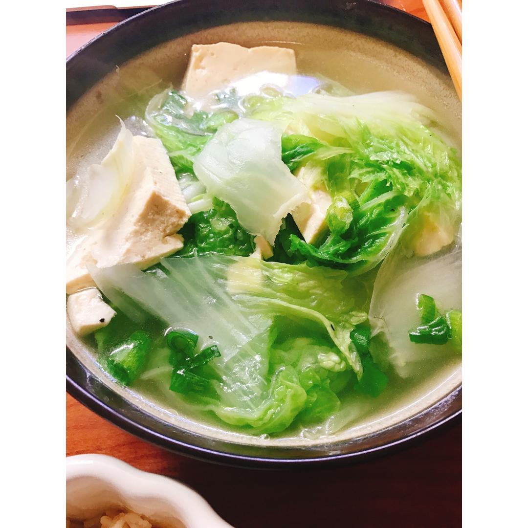 砂锅白菜豆腐