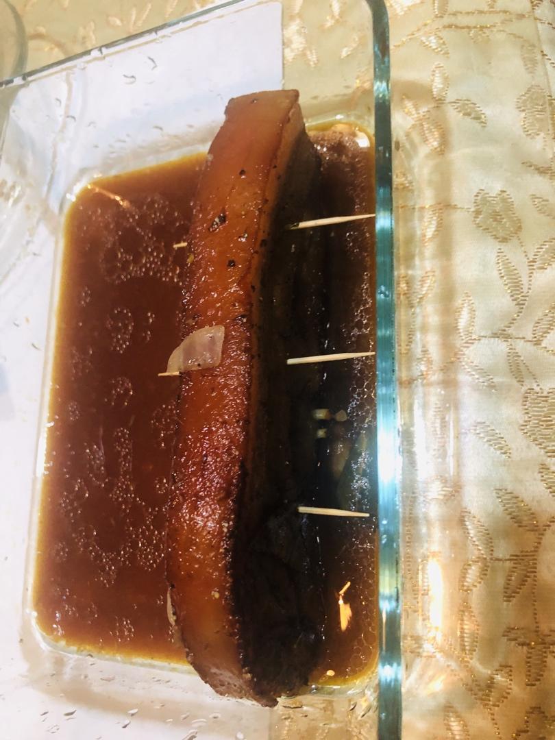 有叉烧口感的五花肉