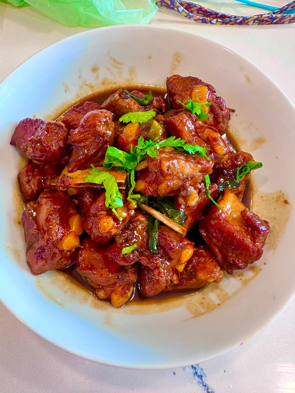 糖醋排骨（用少油，不炒糖色，家常做法，通俗易懂，甜酸适口）