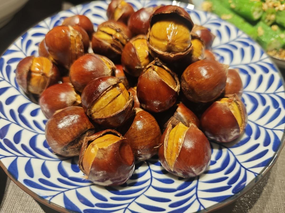 在家烤栗子（烤箱&空气炸锅版）