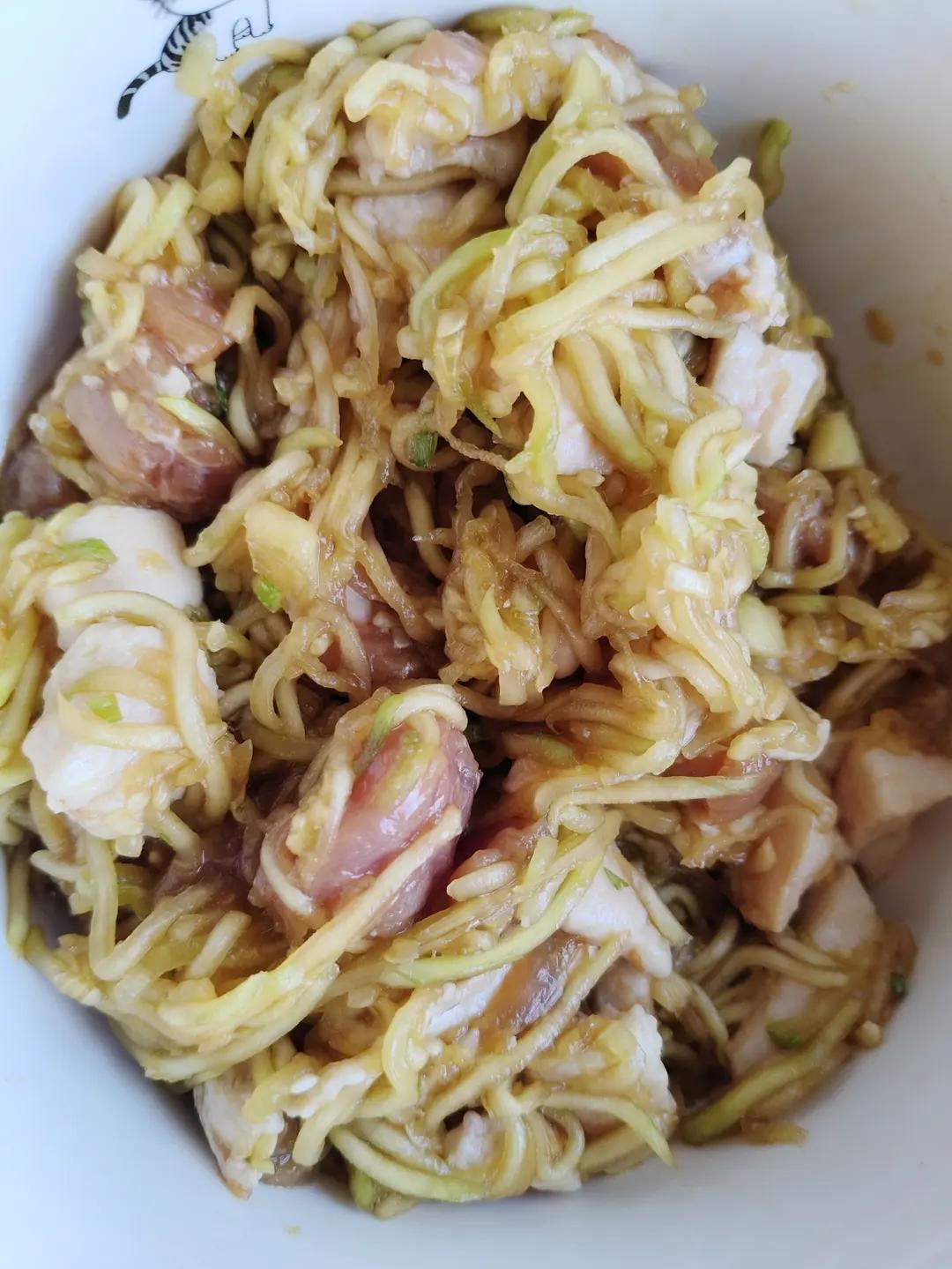 西葫芦猪肉馅饺子