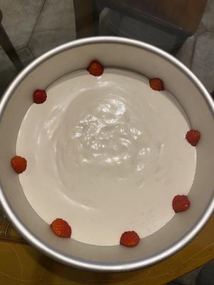 超美百香果草莓慕斯           （双色夹心，附6-9寸配料）的做法 步骤12