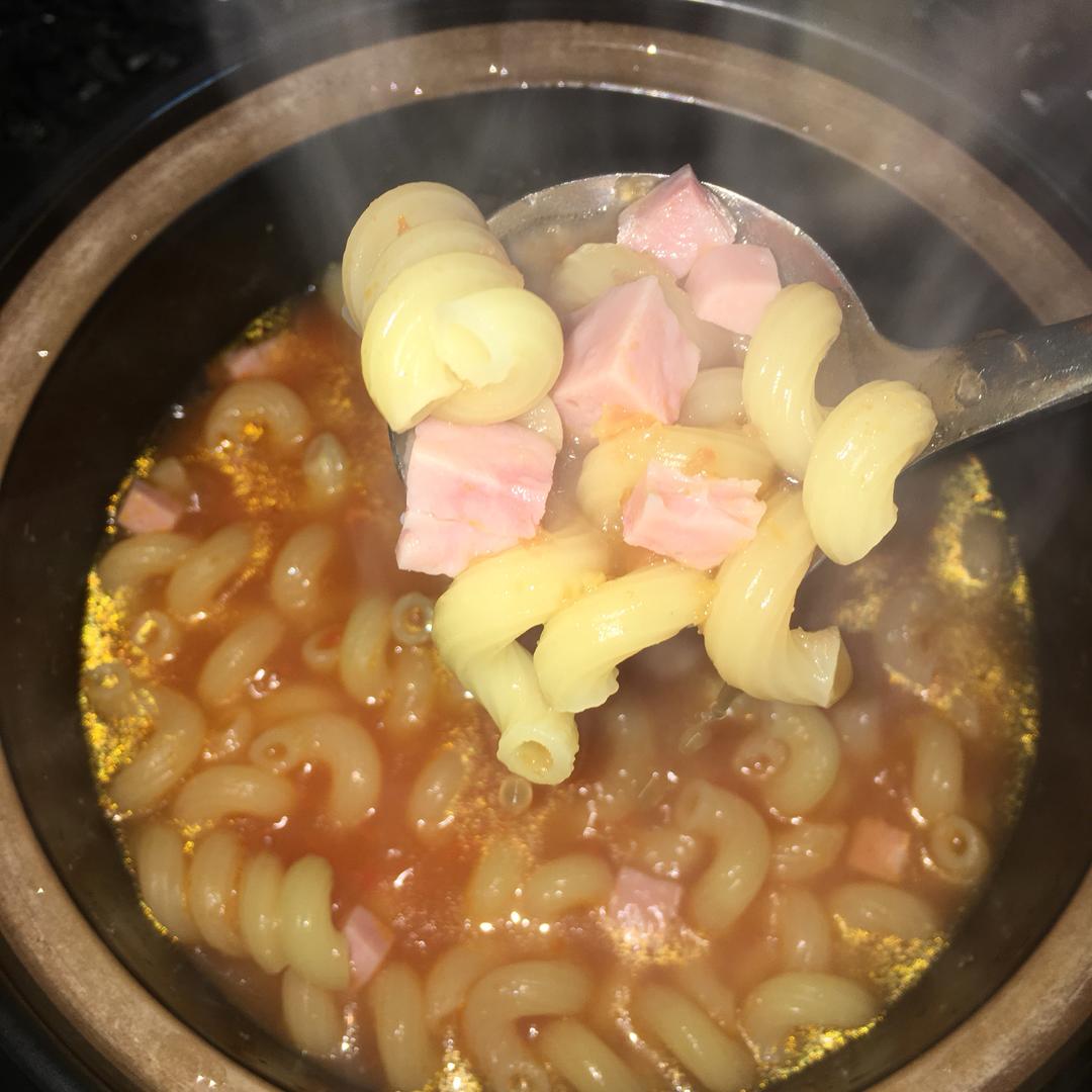 番茄汤通心粉螺旋粉