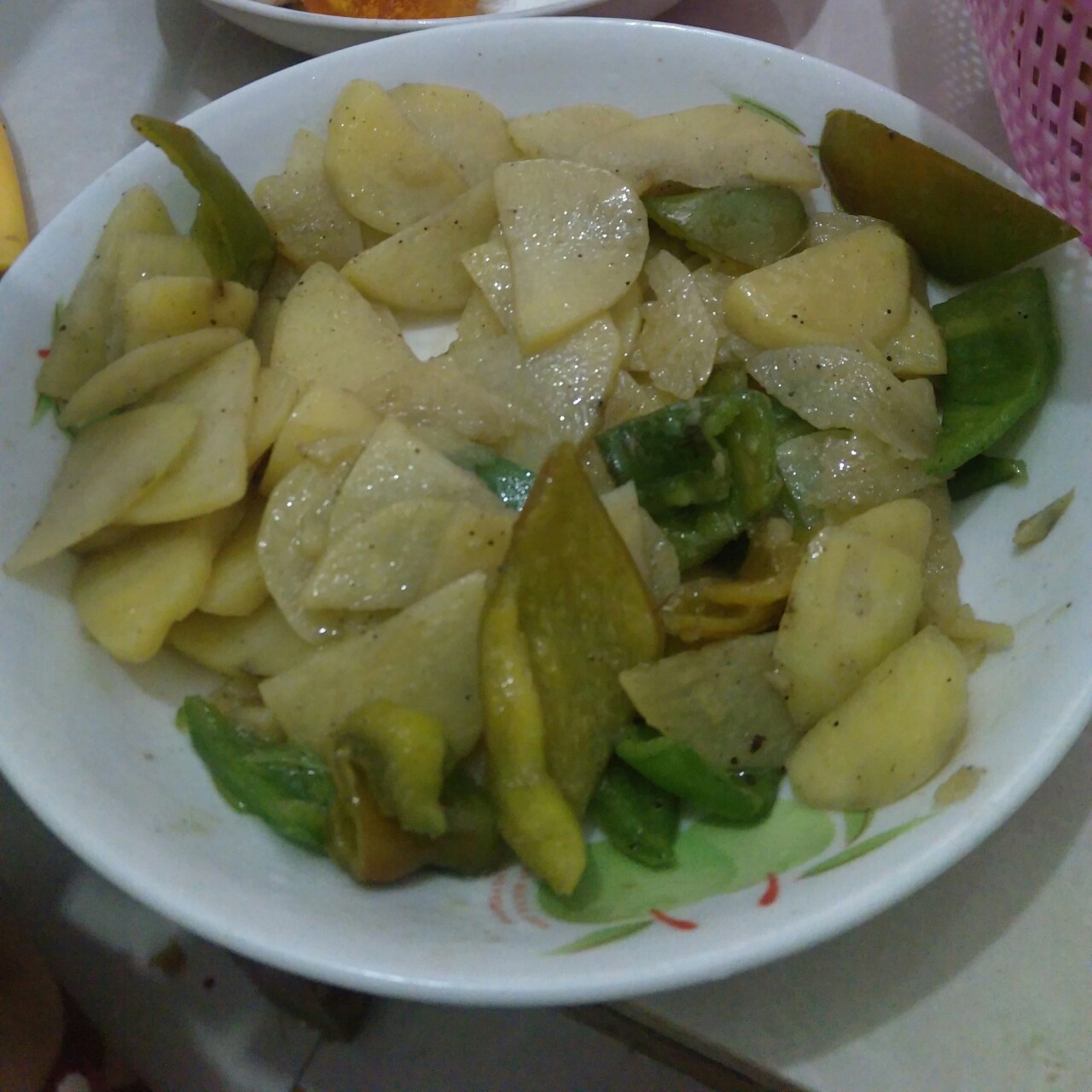 懒人版青椒土豆片
