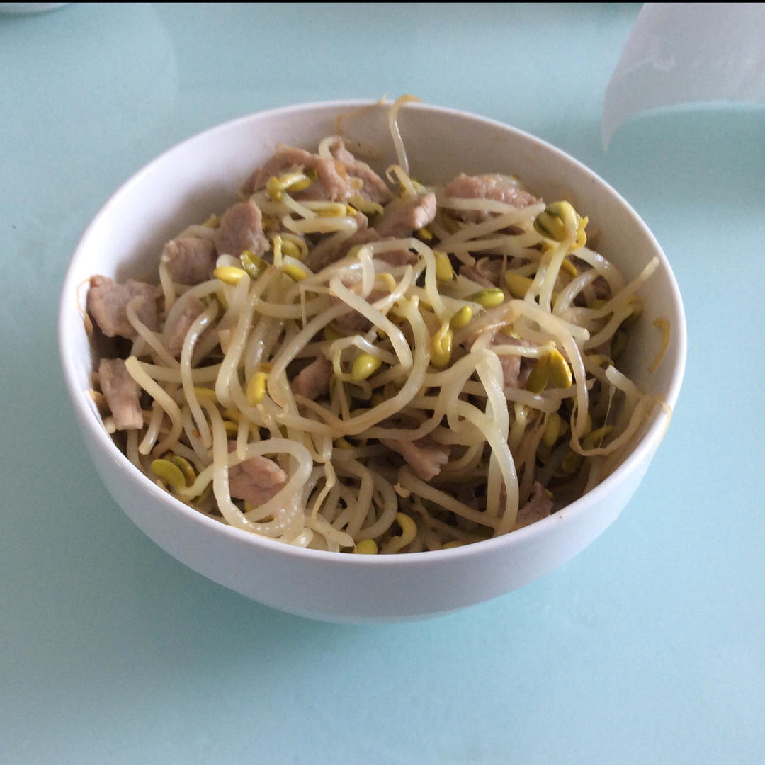 口感清新的黄豆芽