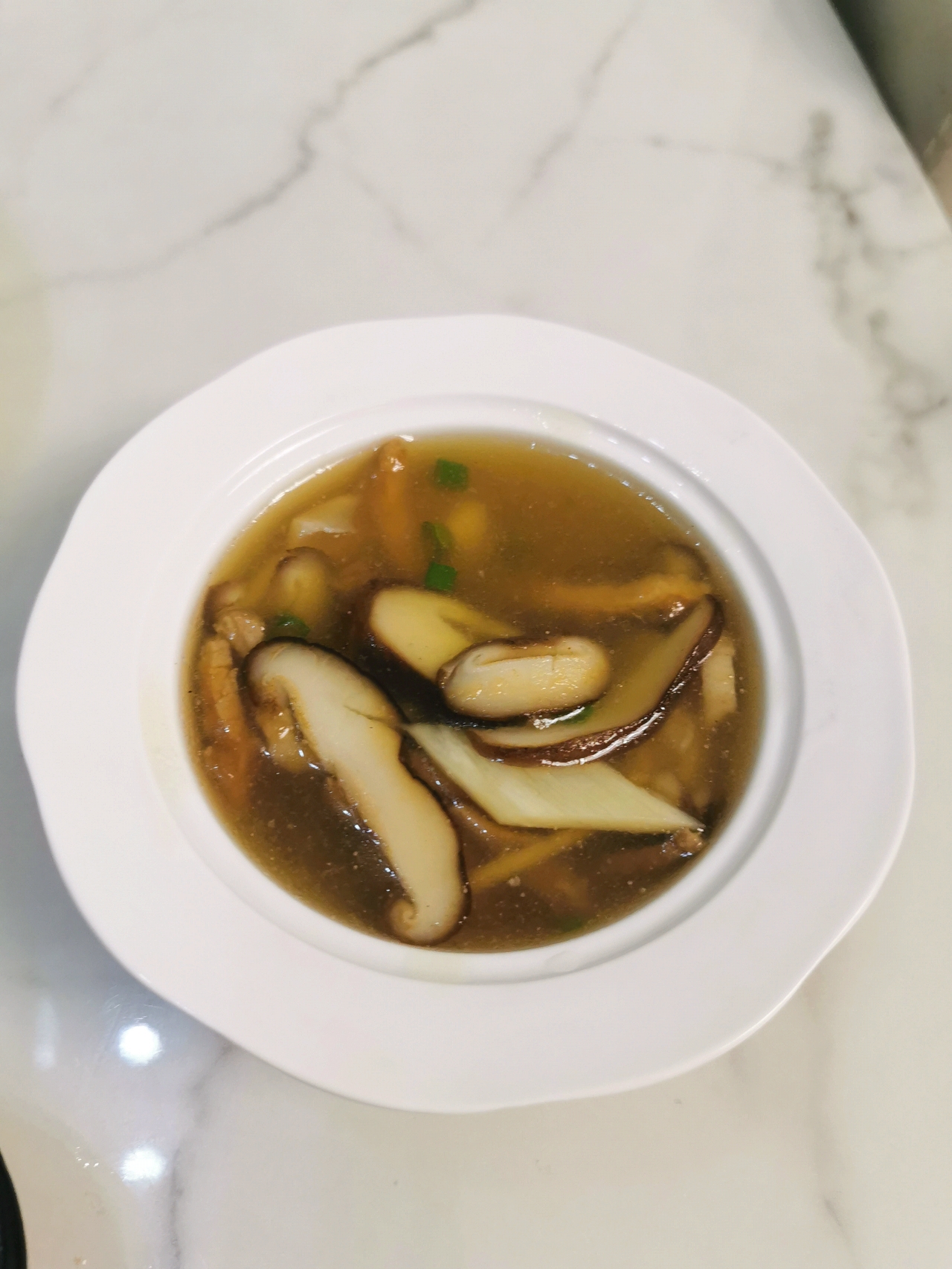 香菇肉丝汤