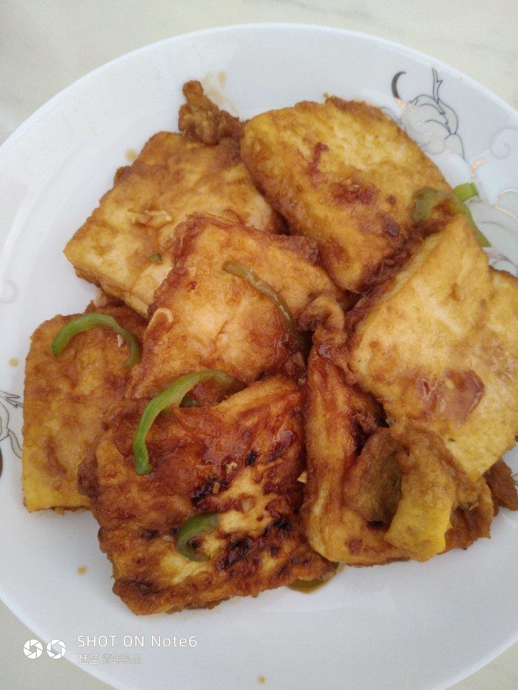 无敌好吃的香煎豆腐