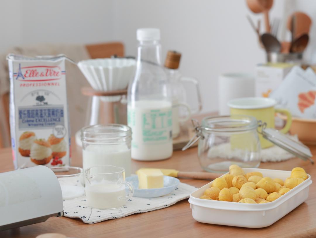 纯奶手撕吐司的做法 步骤1