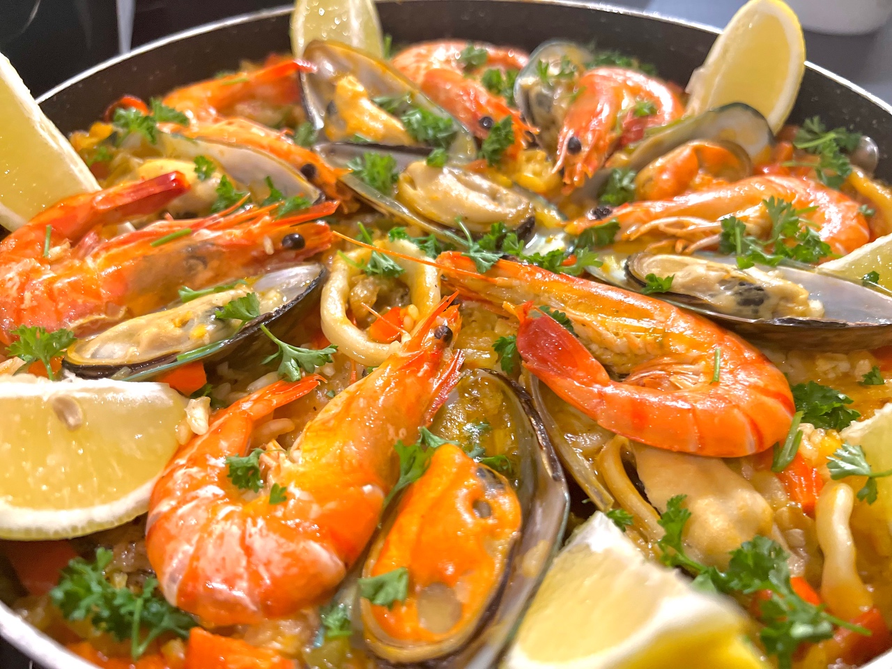 传统西班牙海鲜饭的做法