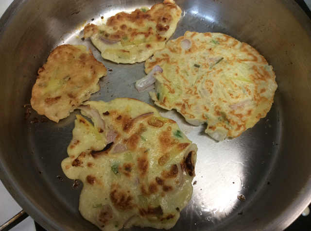 土豆洋葱煎饼