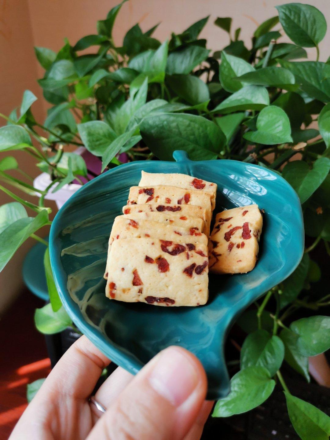 低糖少油版蔓越莓饼干