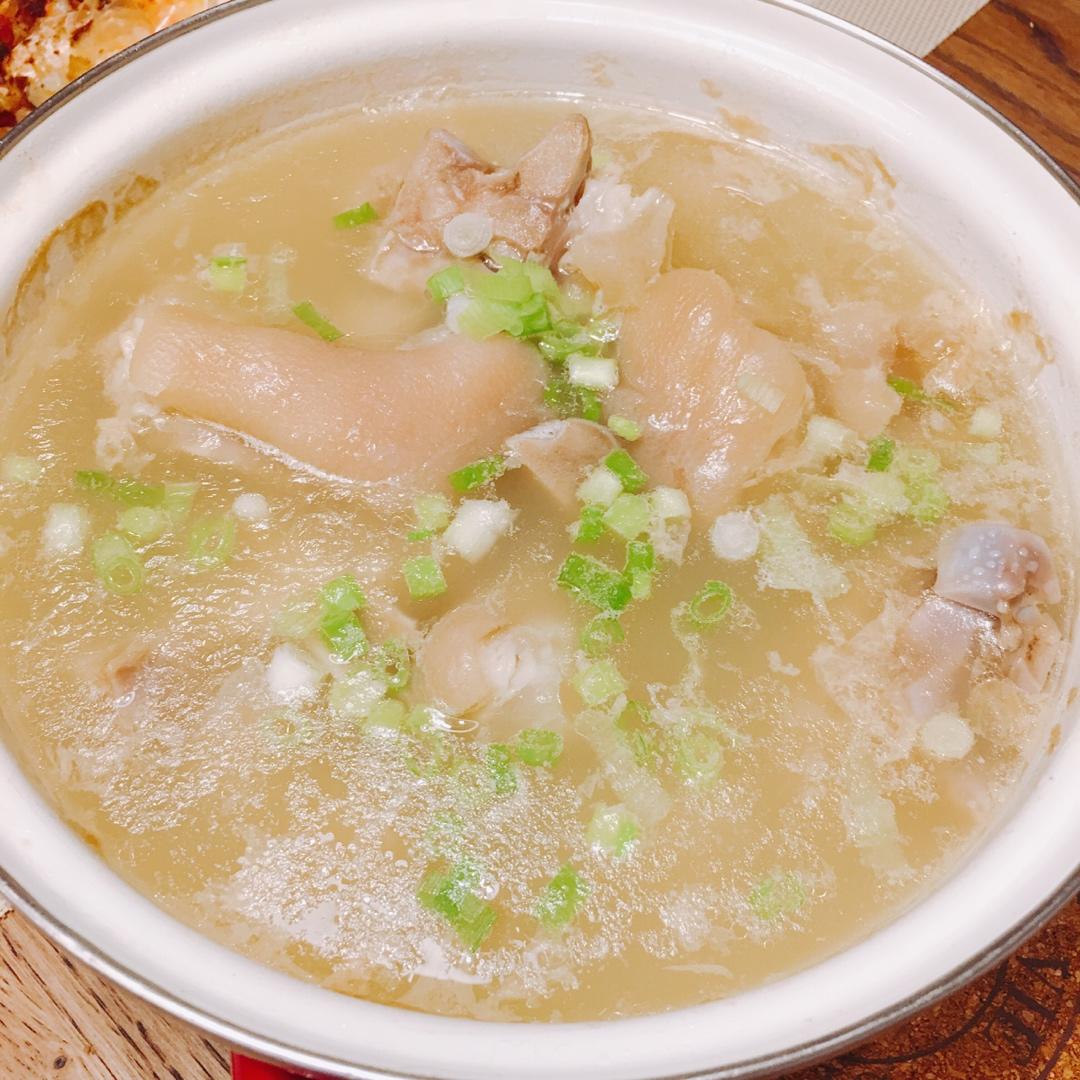 黄豆猪脚汤