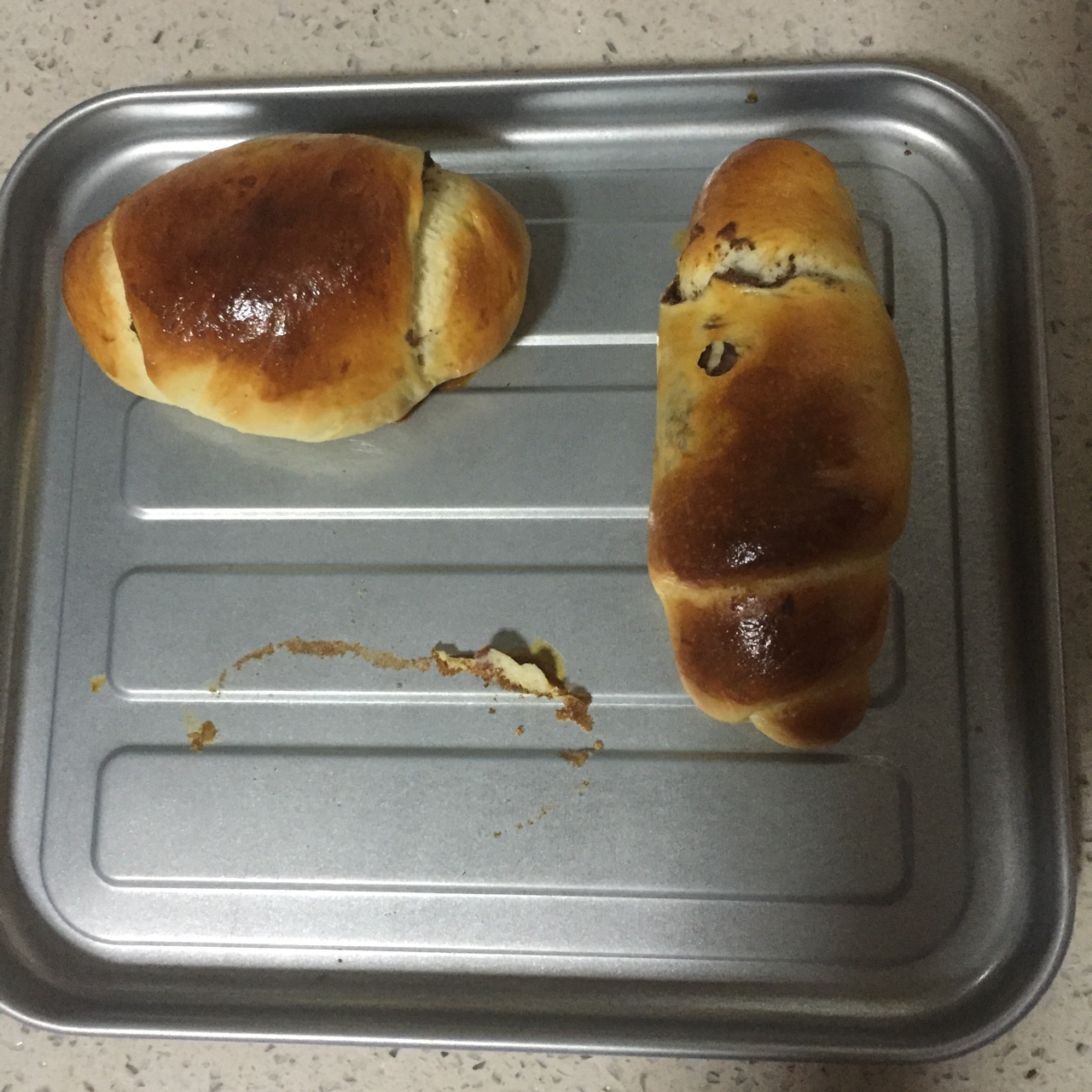 黄油面包卷