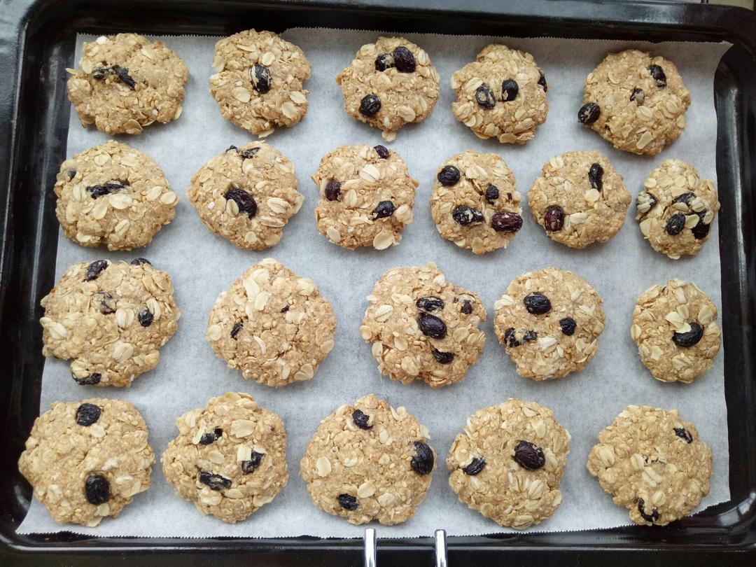 减脂暖宫好伙伴：红糖燕麦饼干