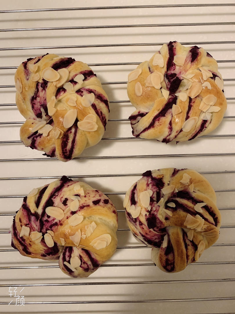 紫薯面包圈