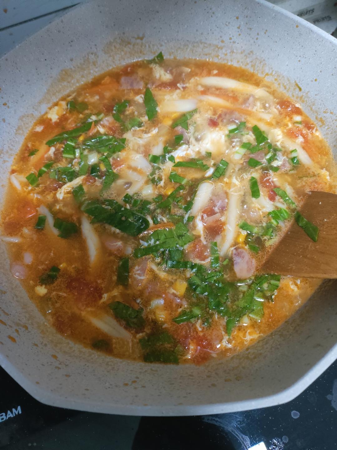 疙瘩汤（漏勺版）