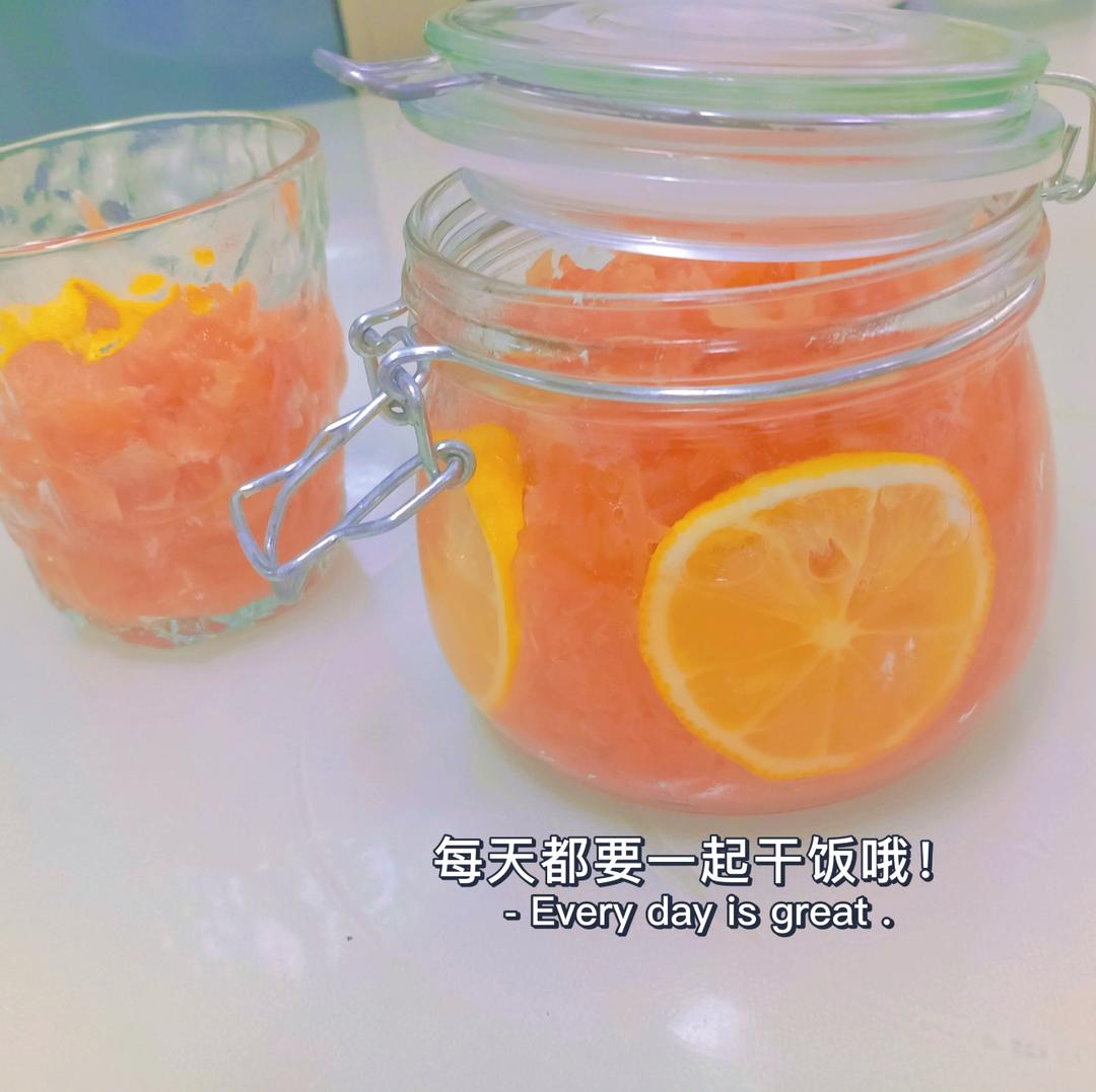 堂妈教你做蜂蜜柚子茶